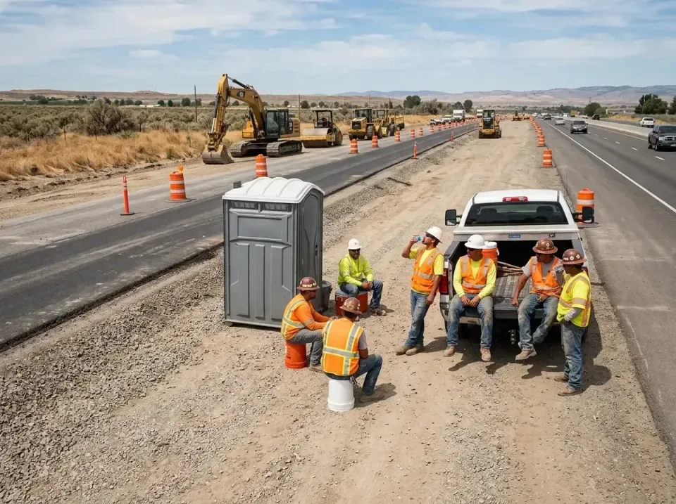highway-road-construction-crew-007 — frequently asked questions, Porta Potty and Restroom Rentals in Garrettsville, OH